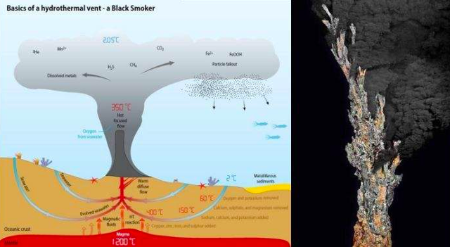 海底为什么会有黑烟囱，海底为什么有两个版本